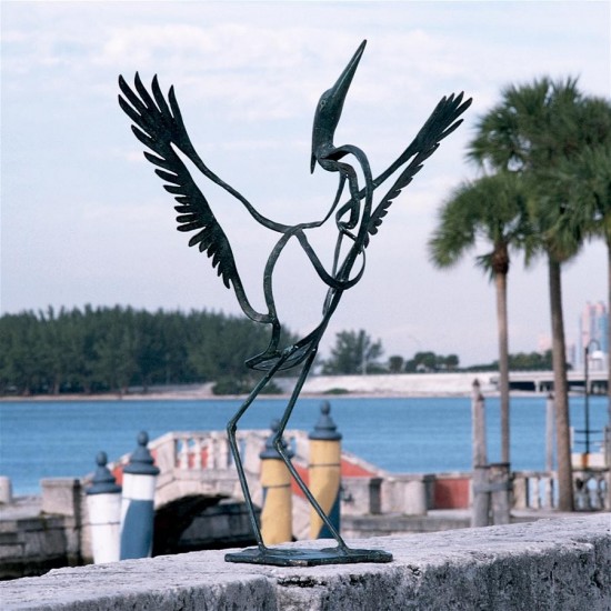 Design Toscano Salute To The Sun Bronze Bird