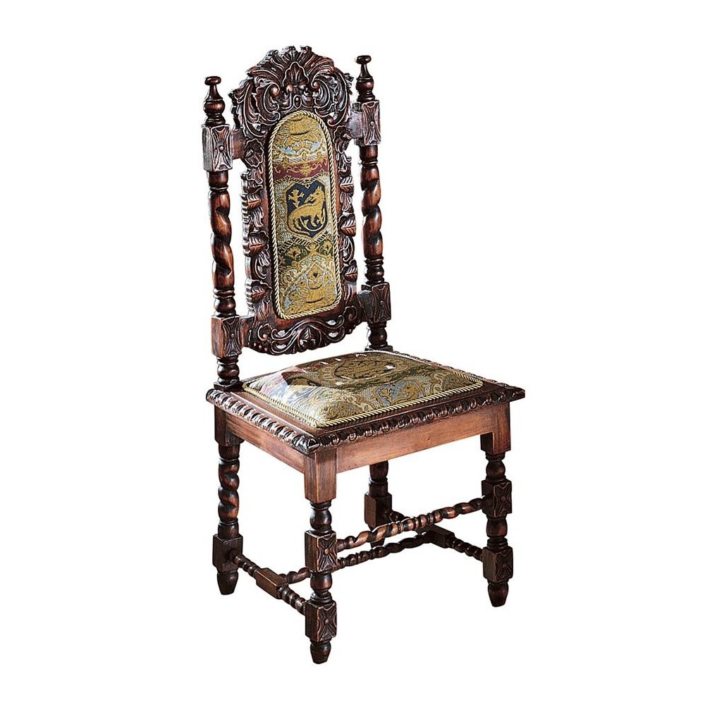 Design Toscano Charles Ii Side Chair Design Toscano Charles Ii Side Chair