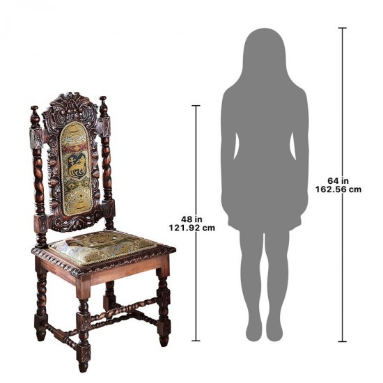 Design Toscano Charles Ii Side Chair