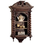 Design Toscano Charles Ii Wall Cabinet