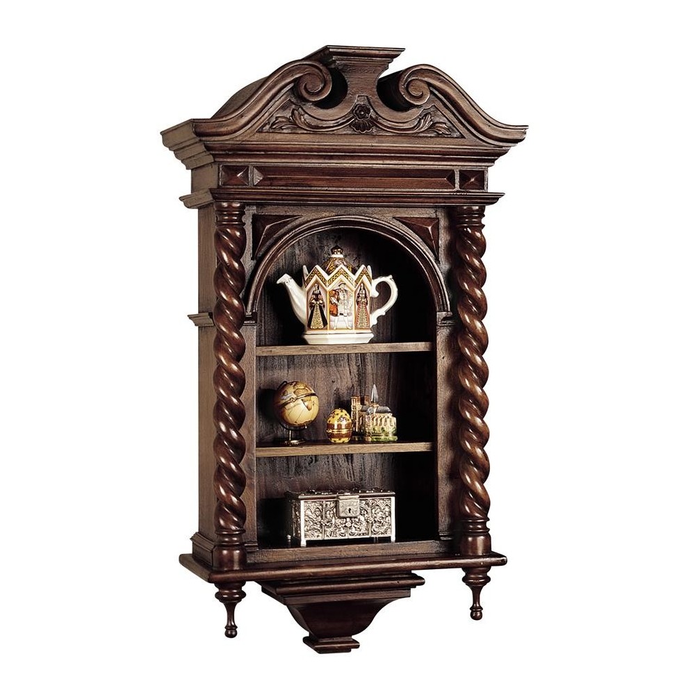 Design Toscano Charles Ii Wall Cabinet