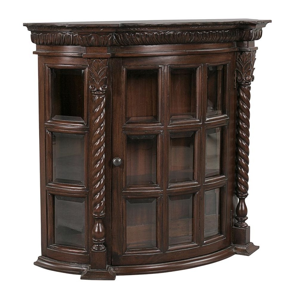 Design Toscano Cardington Square Manor Wall Cabinet