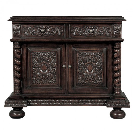 Design Toscano Acadia Barley Twist Gothic Buffet