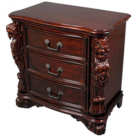 Design Toscano Lord Raffles Lion Occassional Table