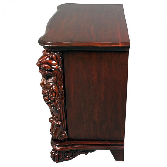 Design Toscano Lord Raffles Lion Occassional Table