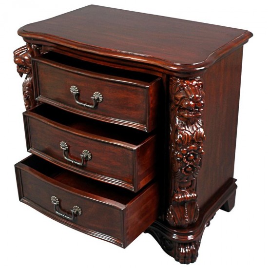 Design Toscano Lord Raffles Lion Occassional Table