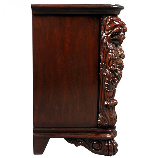 Design Toscano Lord Raffles Lion Occassional Table