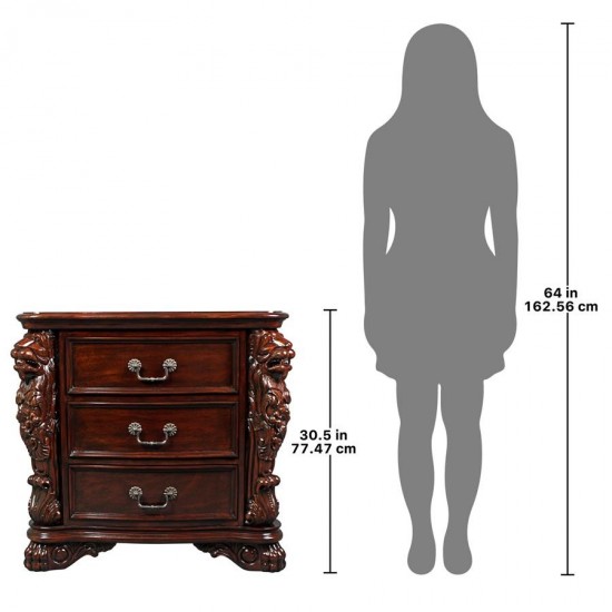 Design Toscano Lord Raffles Lion Occassional Table