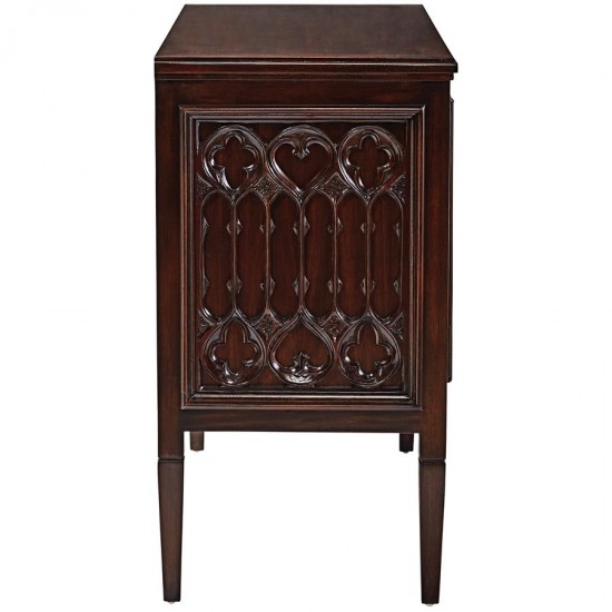Design Toscano Canterbury Abbey Gothic Cabinet