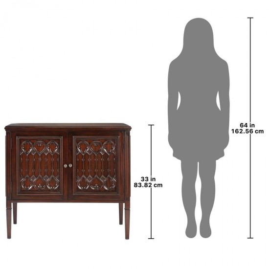 Design Toscano Canterbury Abbey Gothic Cabinet
