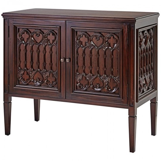 Design Toscano Canterbury Abbey Gothic Cabinet