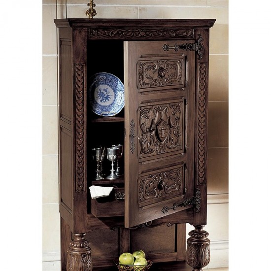 Design Toscano Coat Of Arms Gothic Revival Armoire