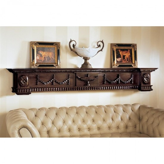 Design Toscano Dunbridge Soupiere Mantle Pediment