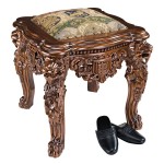 Design Toscano Lord Raffles Lion Leg Stool