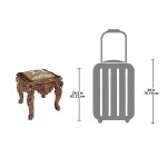 Design Toscano Lord Raffles Lion Leg Stool