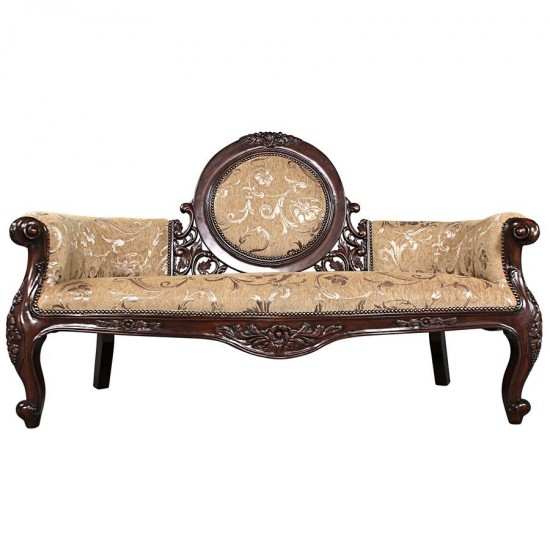 Design Toscano Victorian Cameo Backed Settee