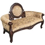 Design Toscano Victorian Cameo Backed Settee