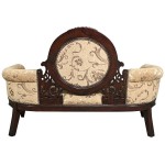 Design Toscano Victorian Cameo Backed Settee