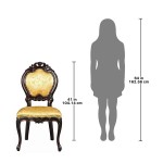 Design Toscano Lady Ambrose Side Chair