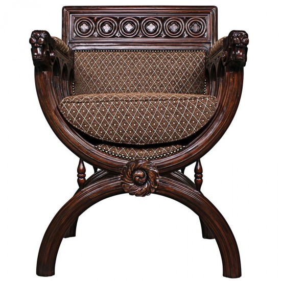 Design Toscano San Lorenzo Cross Frame Chair