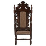 Design Toscano Grand Occasion Heraldic Arm Chair