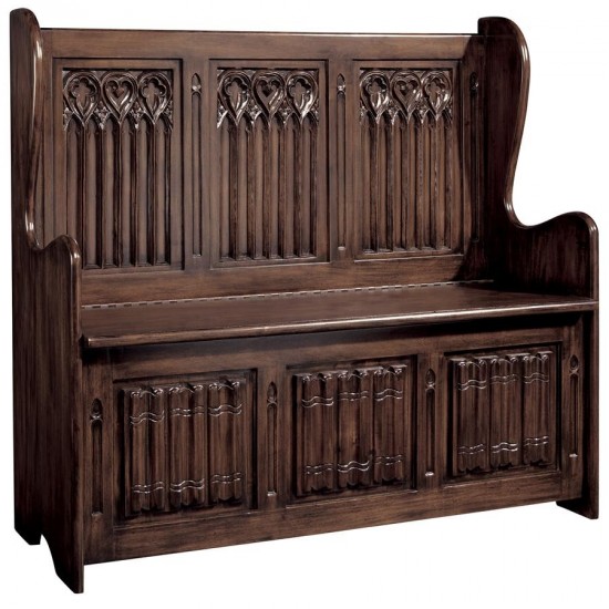 Design Toscano Kylemore Abbey Gothic Bench