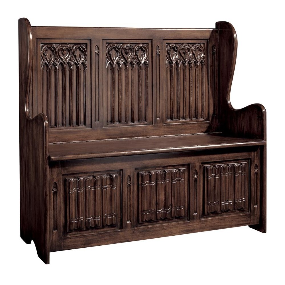 Design Toscano Kylemore Abbey Gothic Bench
