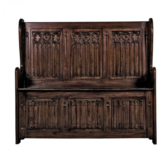 Design Toscano Kylemore Abbey Gothic Bench