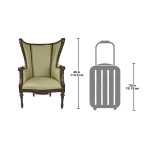 Design Toscano Louis Xvi Wingback Armchair