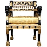 Design Toscano Caesars Royal Lions Chair