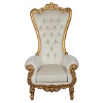 Design Toscano Contessa Baroque Throne Chair