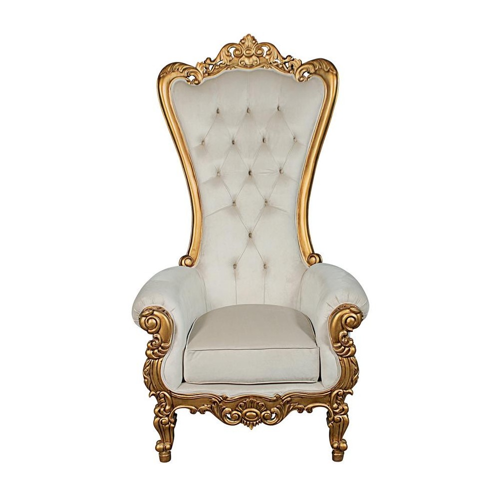 Design Toscano Contessa Baroque Throne Chair Design Toscano Contessa Baroque Throne Chair