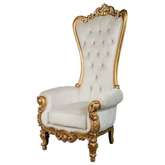 Design Toscano Contessa Baroque Throne Chair