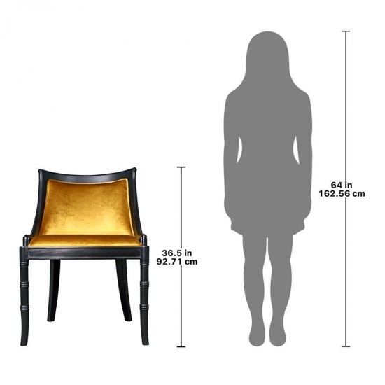 Design Toscano Caesar Swing Back Side Chair