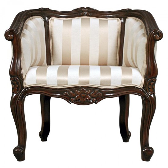 Design Toscano Marguerite Petite Bergere Chair