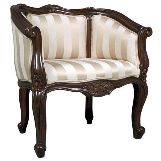 Design Toscano Marguerite Petite Bergere Chair