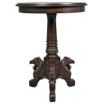 Design Toscano Heraldic Lion Accent Table