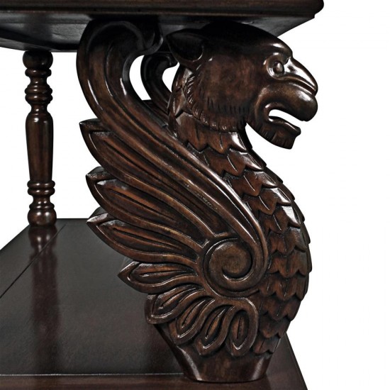Design Toscano Lord Raffles Lion Buffet Table