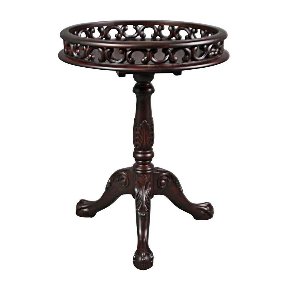 Design Toscano Lady Wentworth Pie Crust Tea Table