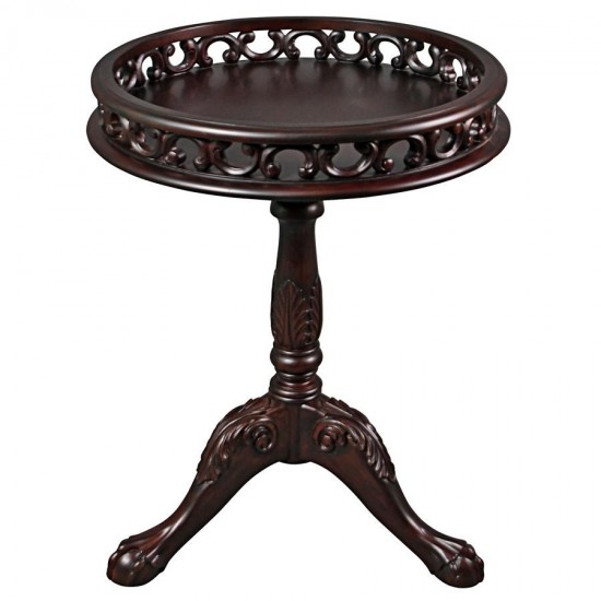 Design Toscano Lady Wentworth Pie Crust Tea Table