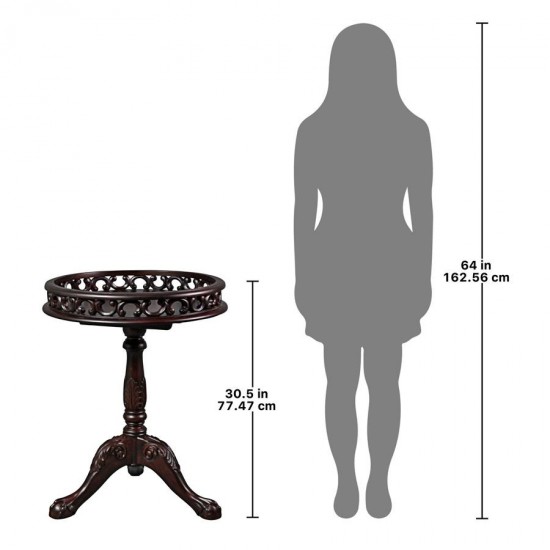 Design Toscano Lady Wentworth Pie Crust Tea Table