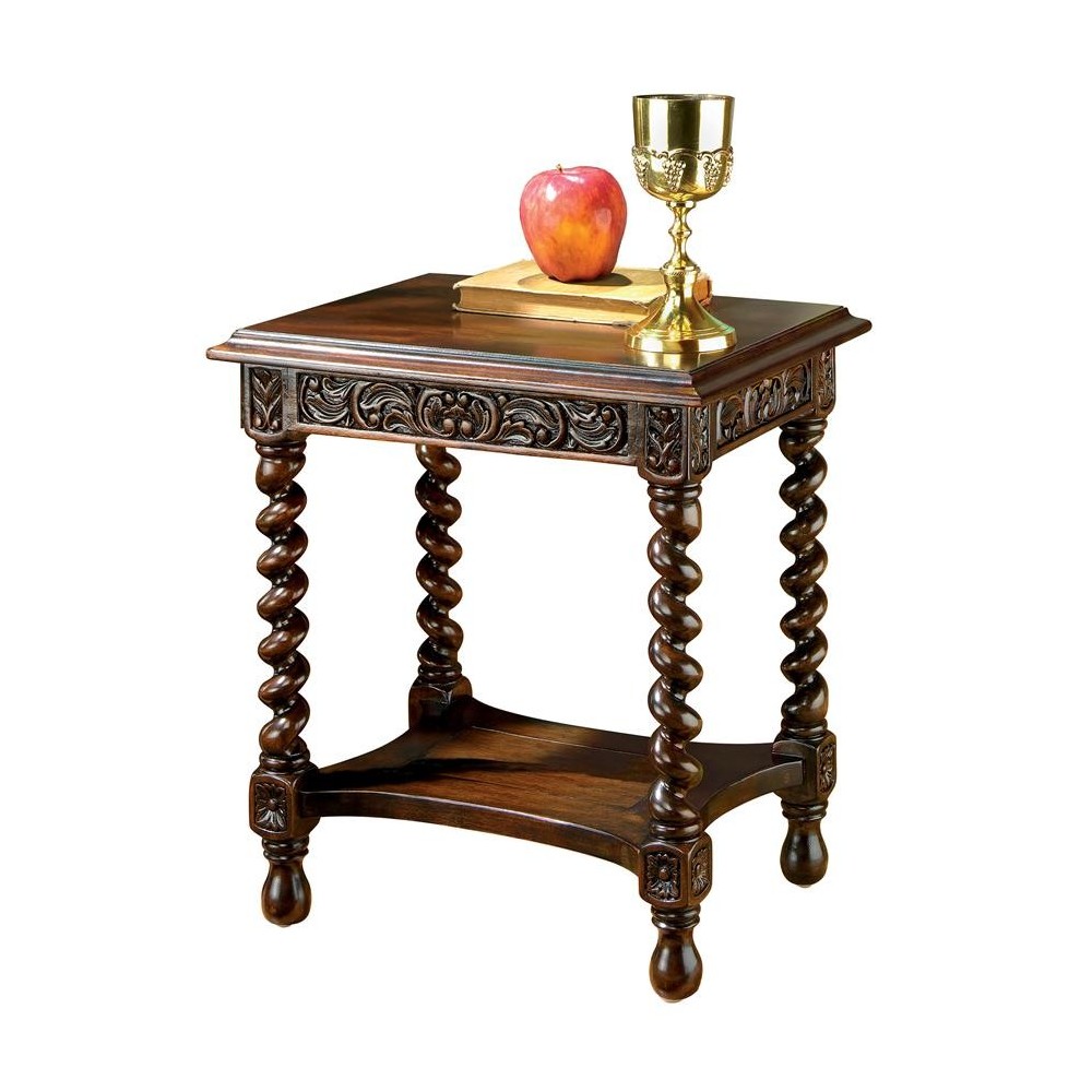 Design Toscano Camberwell Manor Petite Side Table Design Toscano Camberwell Manor Petite Side Table