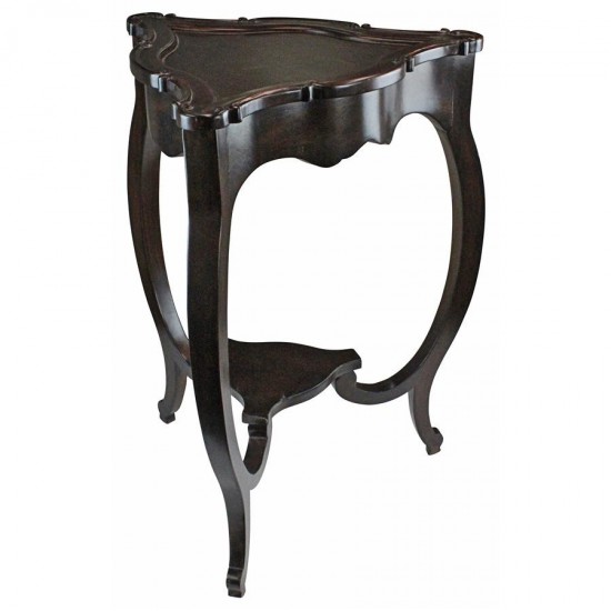 Design Toscano Brighton Manor Triangular Side Table