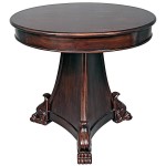 Design Toscano Lafayette Gueridon Pedestal Table