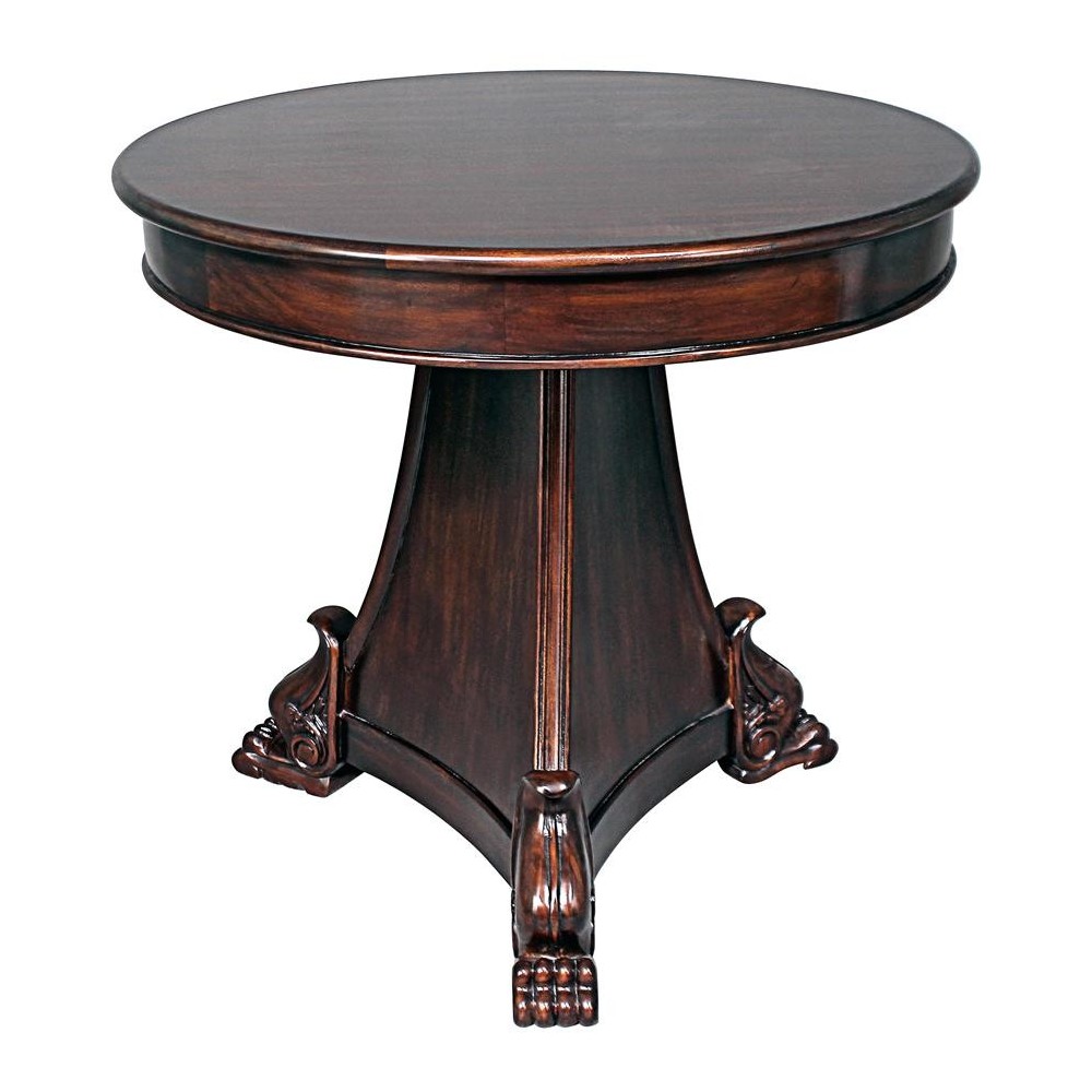 Design Toscano Lafayette Gueridon Pedestal Table Design Toscano Lafayette Gueridon Pedestal Table