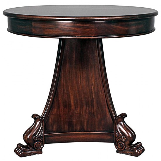 Design Toscano Lafayette Gueridon Pedestal Table
