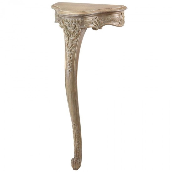 Design Toscano Louis Xv Style Wall Constole Table