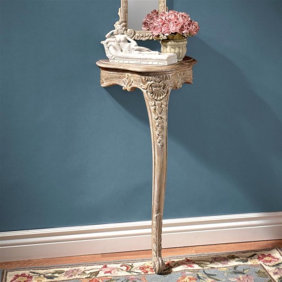 Design Toscano Louis Xv Style Wall Constole Table