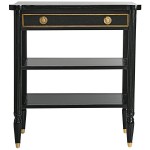 Design Toscano French 1940 Ebony Console Table