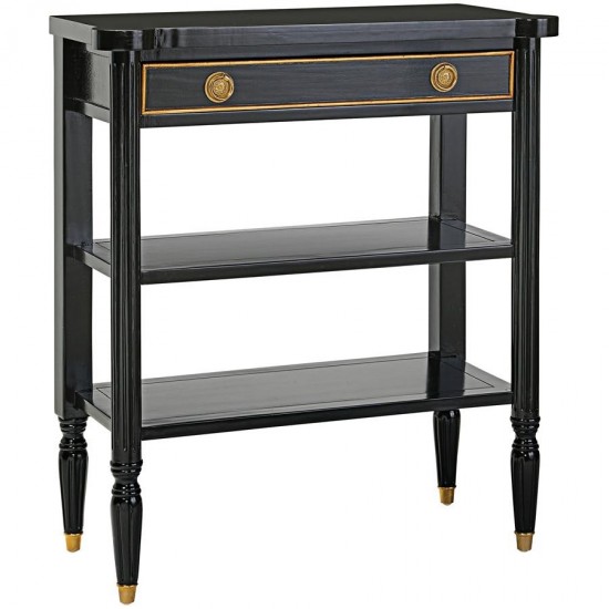 Design Toscano French 1940 Ebony Console Table